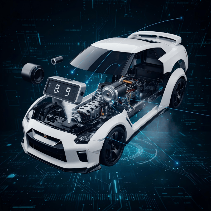 Car Engine Sound Alarm Clock