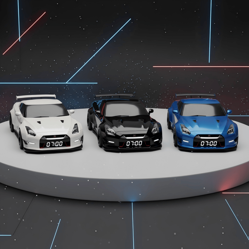 Car Engine Sound Alarm Clock