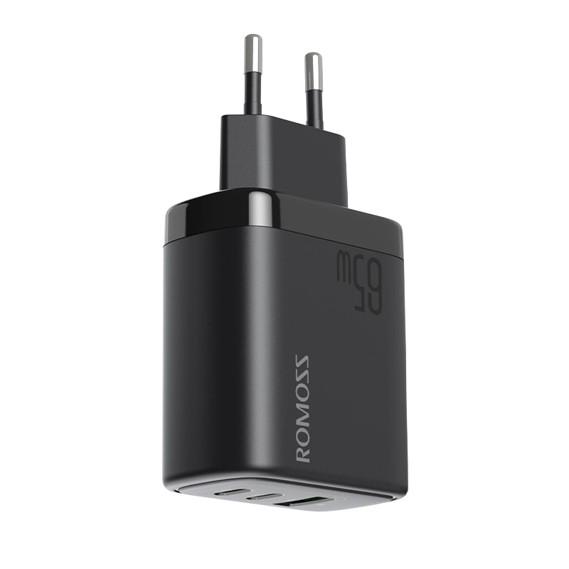 ROMOSS AC65H EU 65W LAPTOP AND MOBILE FAST CHARGER WITH CABLE